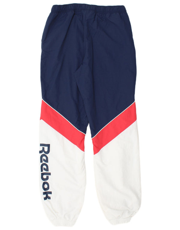 Pantaloni da tuta da donna Reebok Joggers UK 8/10 Small Blu Navy