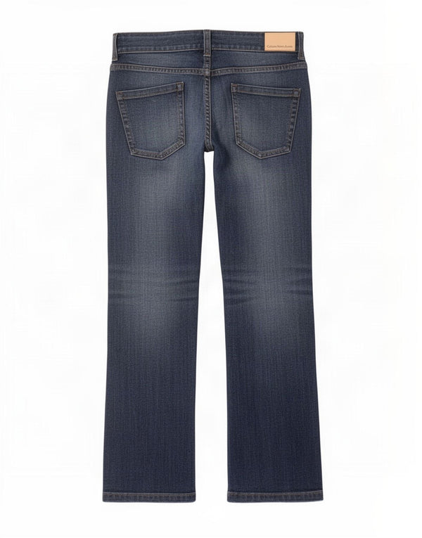 Jeans dritti da uomo Calvin Klein W32 L34 cotone blu