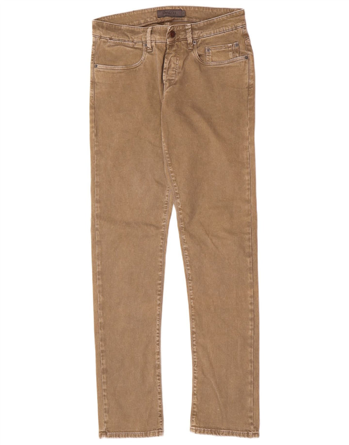 Jeans slim da donna SIVIGLIA W32 L33 in cotone beige