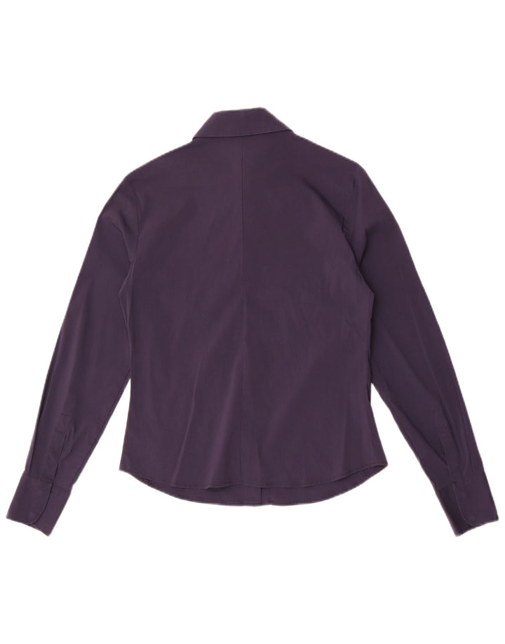 Camicia da donna Max Mara UK 10 piccolo cotone viola
