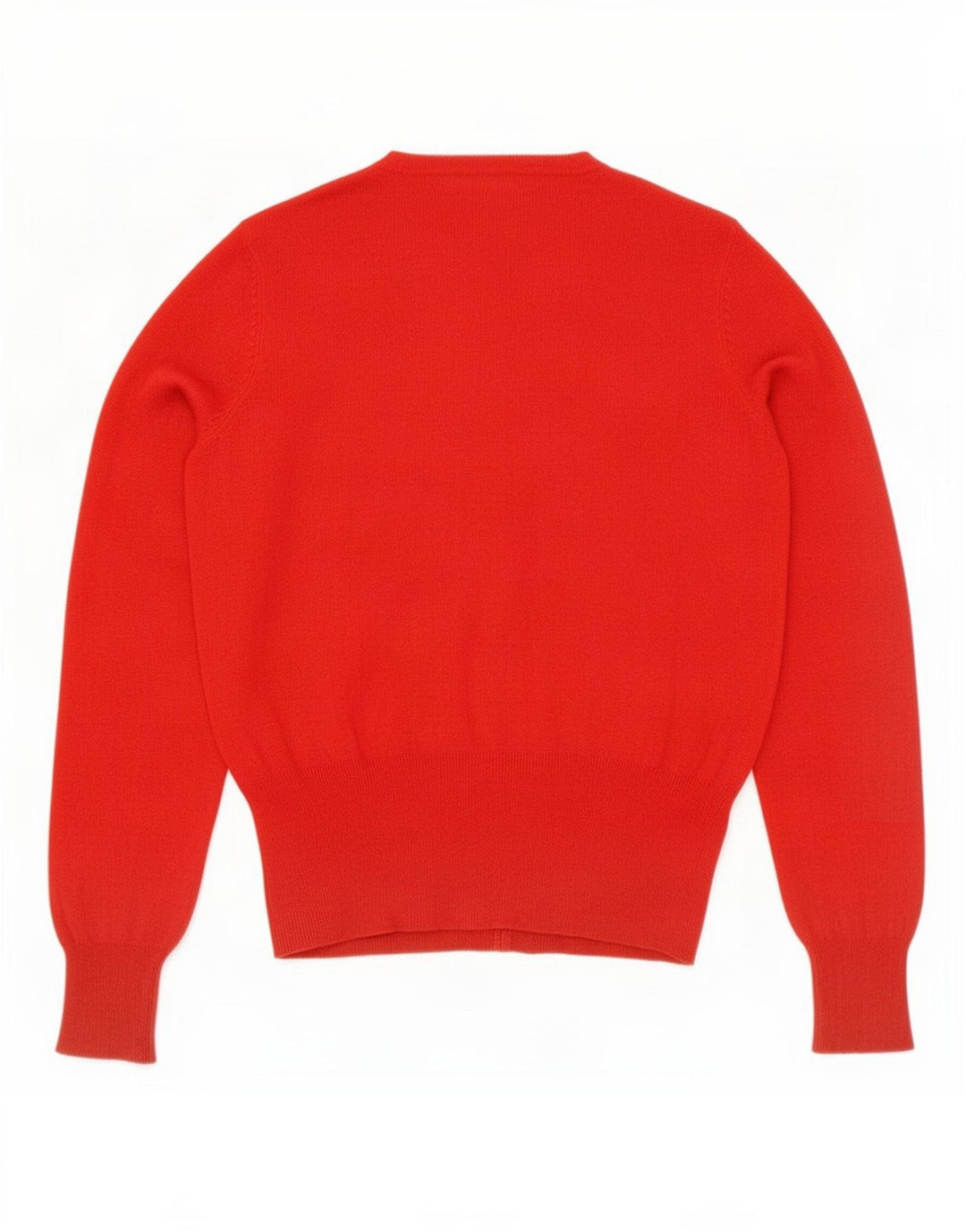 Maglione cardigan da donna Marks & Spencer UK 8 piccolo viscosa rossa