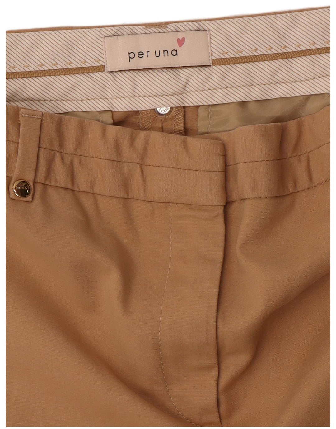 Pantaloni cropped slim da donna PER UNA W28 L25 Beige