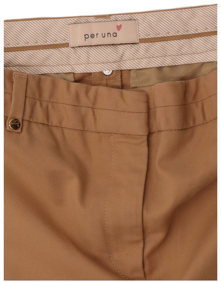 Pantaloni cropped slim da donna PER UNA W28 L25 Beige