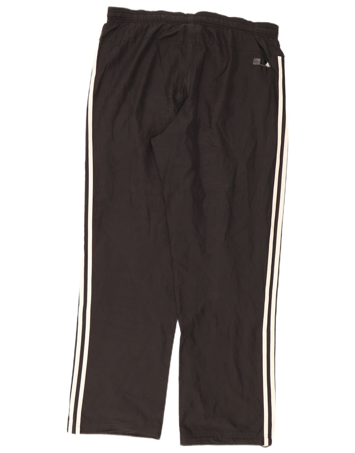 Pantaloni da tuta da uomo Adidas UK 40/42 Medium Nero Poliestere