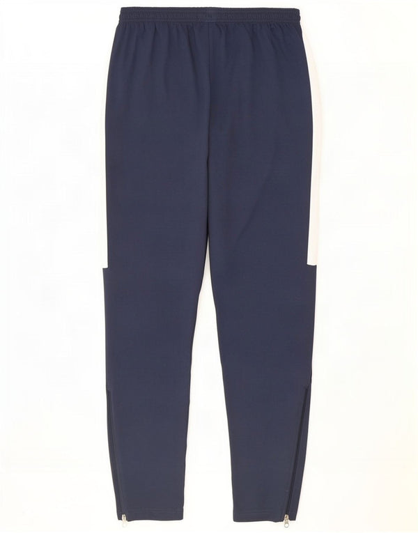 Pantaloni da tuta Nike Dri Fit da uomo, poliestere color block medio blu navy