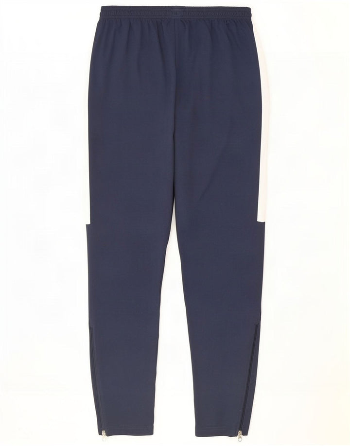 Pantaloni da tuta Nike Dri Fit da uomo, poliestere color block medio blu navy