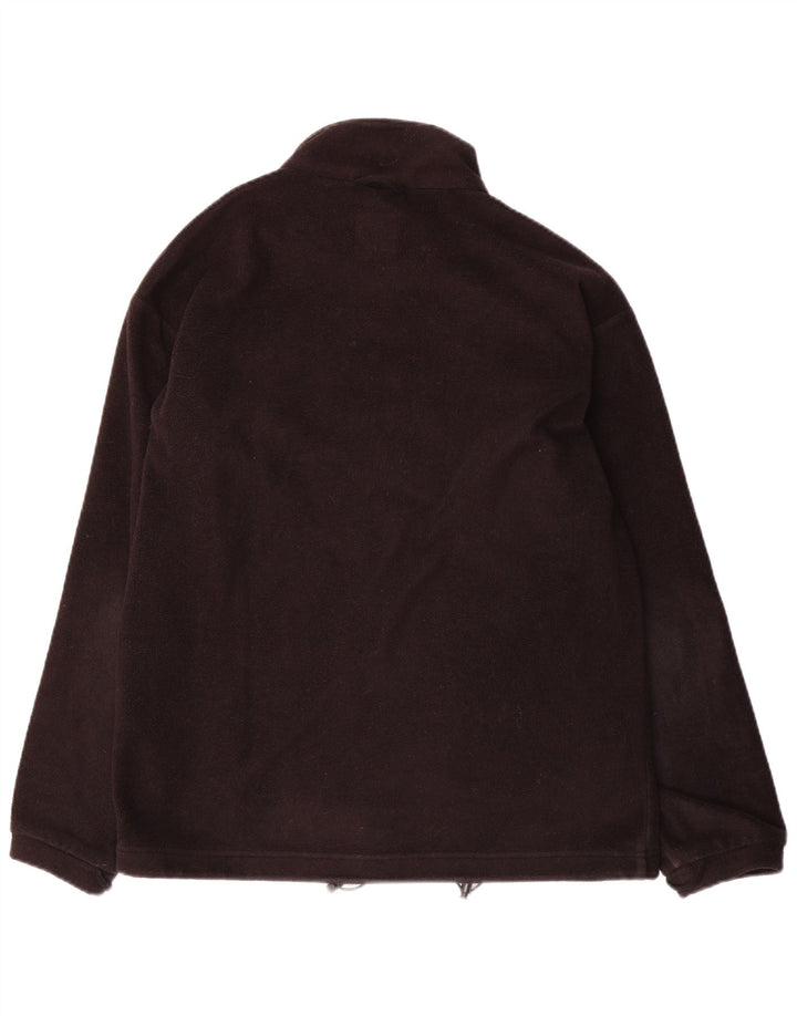 Giacca in pile foderata da uomo Jack Wolfskin UK 36/38 piccola poliestere nero