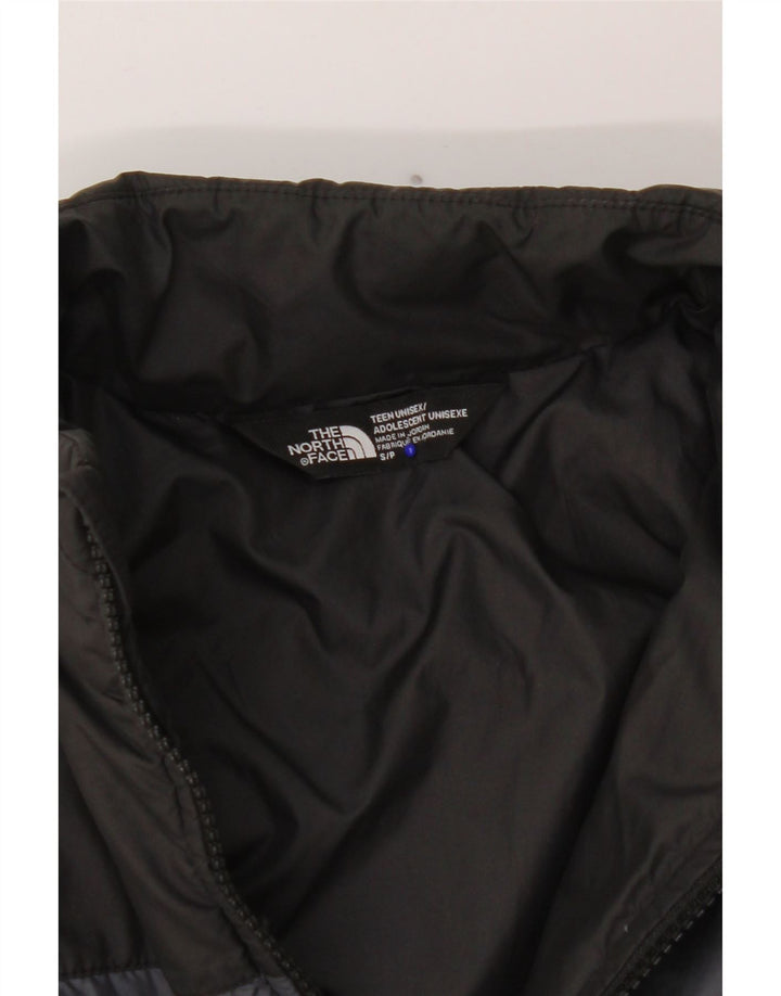 Gilet imbottito per ragazzi The North Face 7-8 anni piccolo in poliestere color block grigio