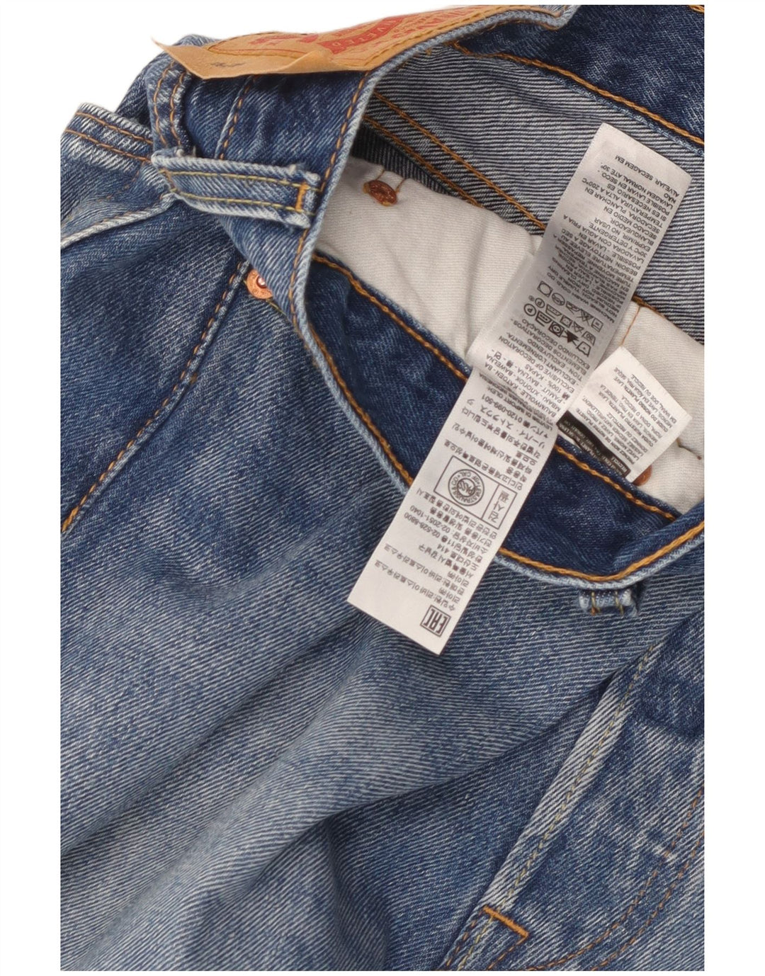 Levi's Uomo 501 Jeans dritti W36 L27 Cotone Blu