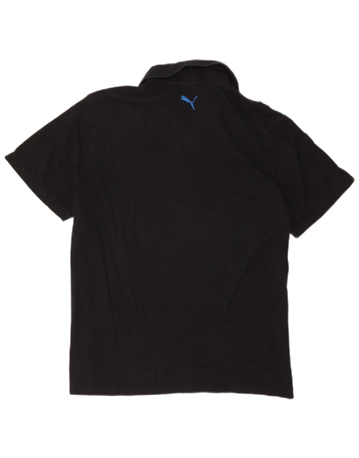 Polo Puma da uomo XL color block nera