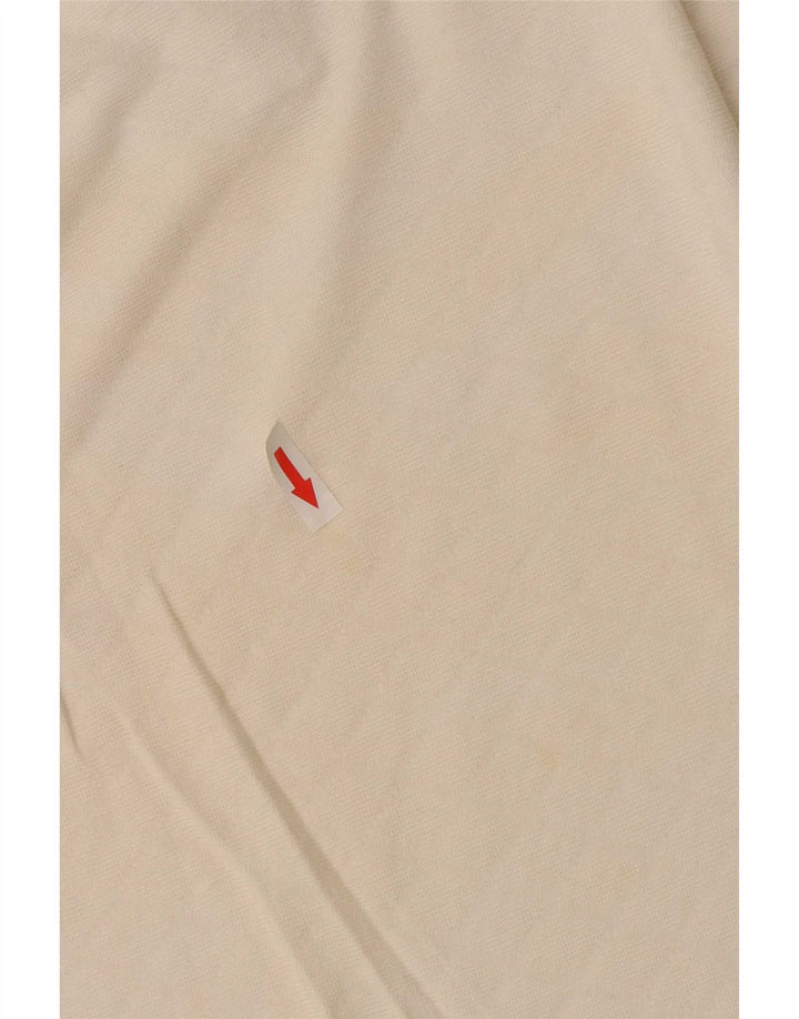 Polo da uomo Massimo Dutti color block bianco medio