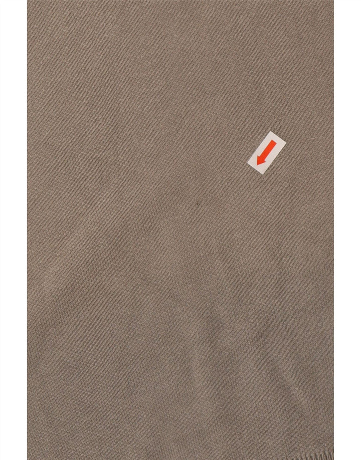 Maglione da uomo a maniche corte con collo a polo Marks & Spencer piccolo grigio