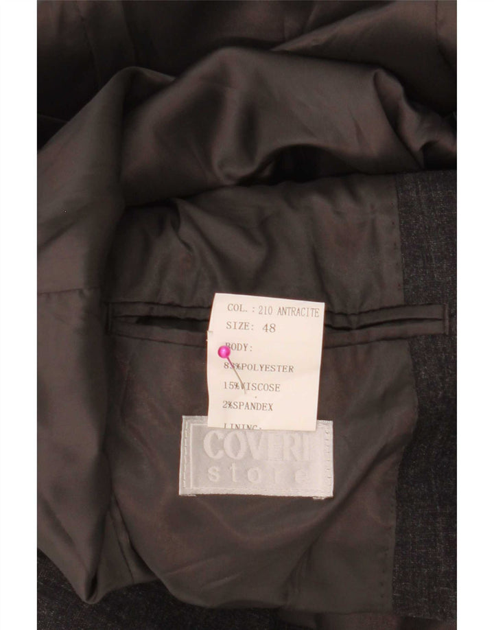 Giacca blazer da uomo a 2 bottoni Coveri IT 48 Poliestere grigio medio