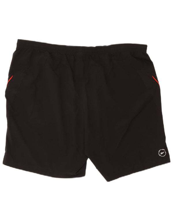 Pantaloncini sportivi Reebok da uomo XL neri in poliestere