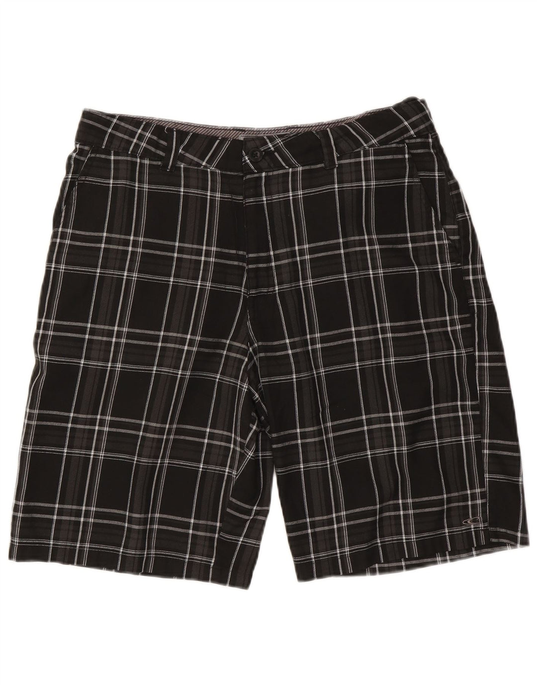 Pantaloncini chino da uomo O'Neill W34 grandi quadri neri
