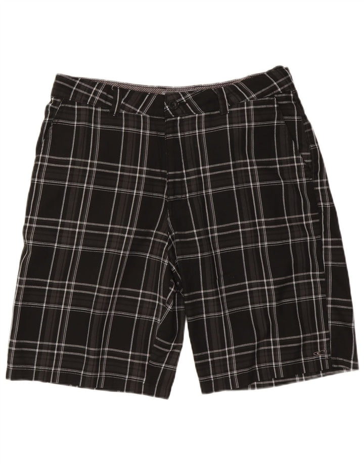 Pantaloncini chino da uomo O'Neill W34 grandi quadri neri