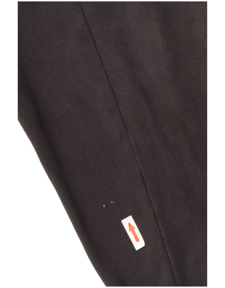 Felpa con cappuccio e zip Nike Air Graphic da uomo grande nera