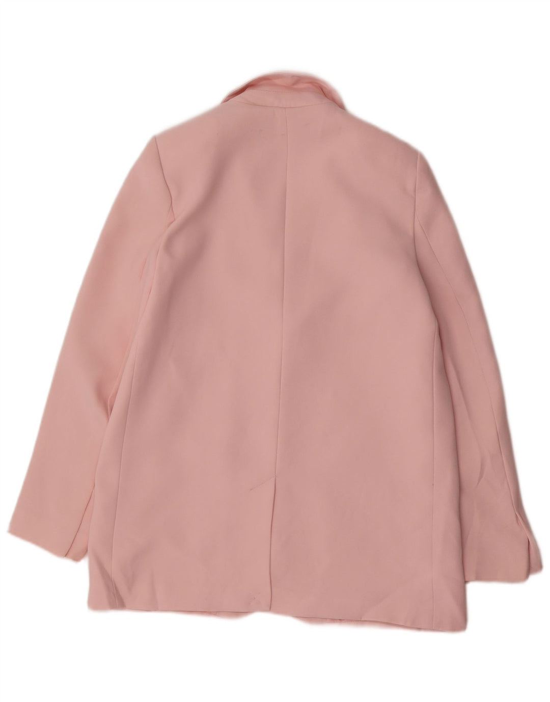 Giacca blazer a 2 bottoni da donna Zara UK 10 piccola rosa in poliestere