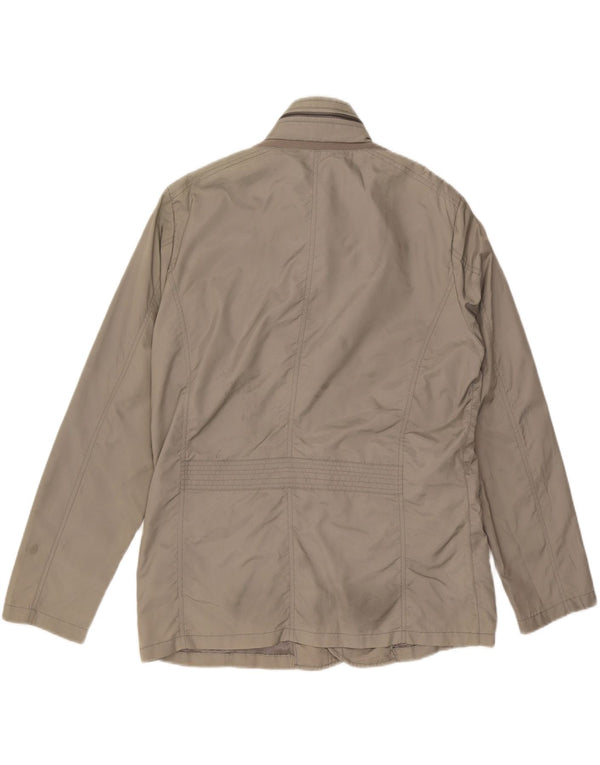 Geox Giacca da uomo con cappuccio Utility UK 42 XL Poliammide grigia