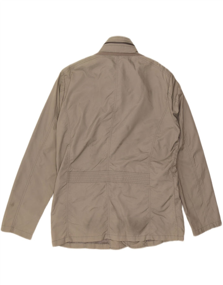 Geox Giacca da uomo con cappuccio Utility UK 42 XL Poliammide grigia