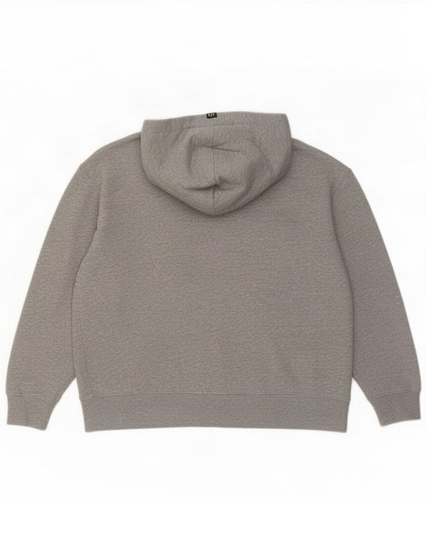 Maglione con cappuccio e zip da donna Gap UK 16 Large Grigio Cotone