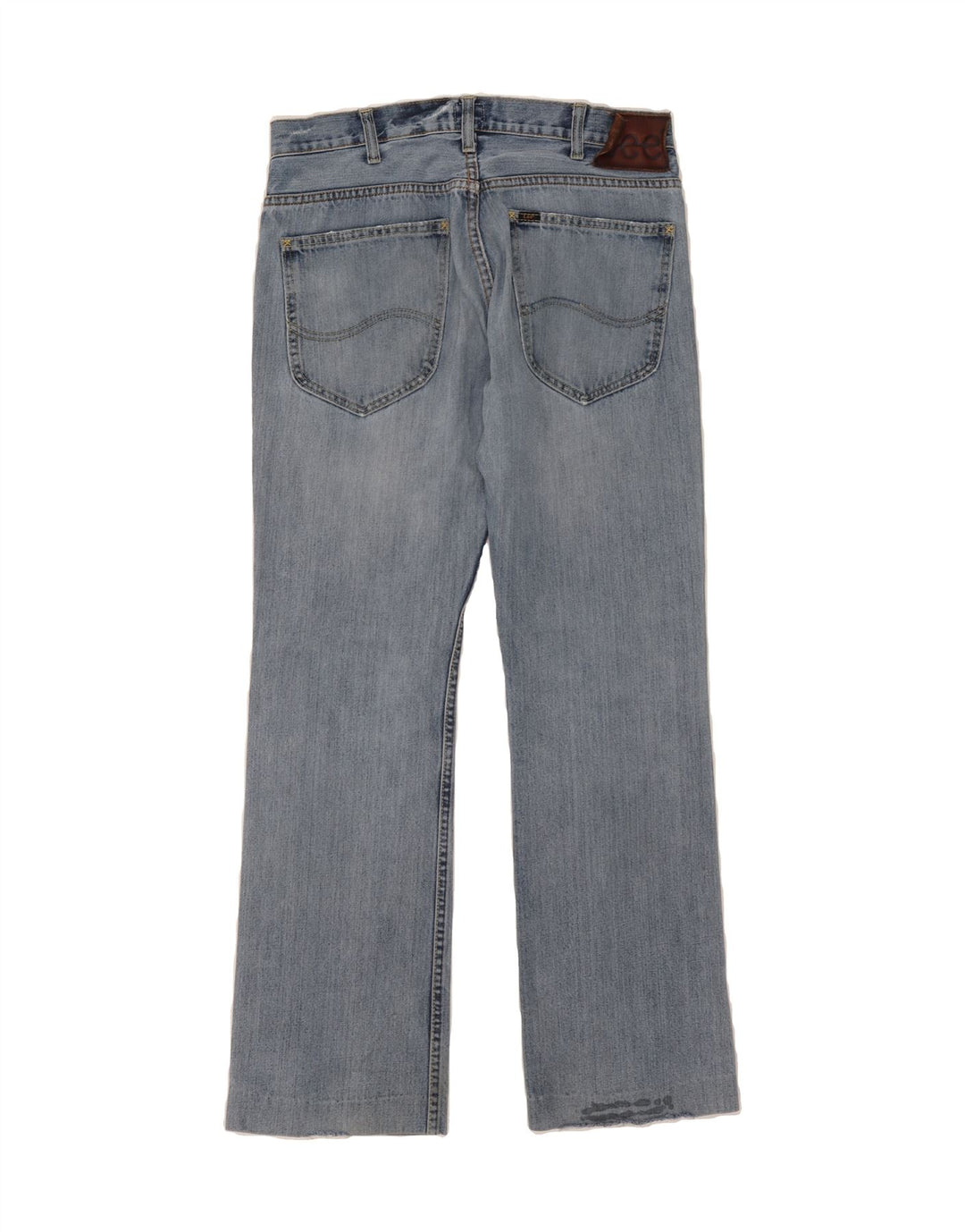 LEE Womens Knox Straight Jeans W33 L31 Blue Cotton Vintage Lee and Second-Hand Lee from Messina Hembry 