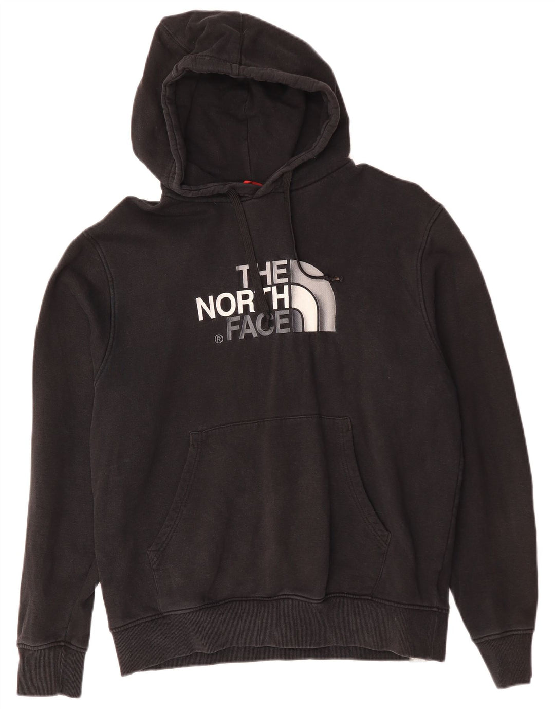 Felpa con cappuccio grafica da uomo The North Face grande in cotone nero