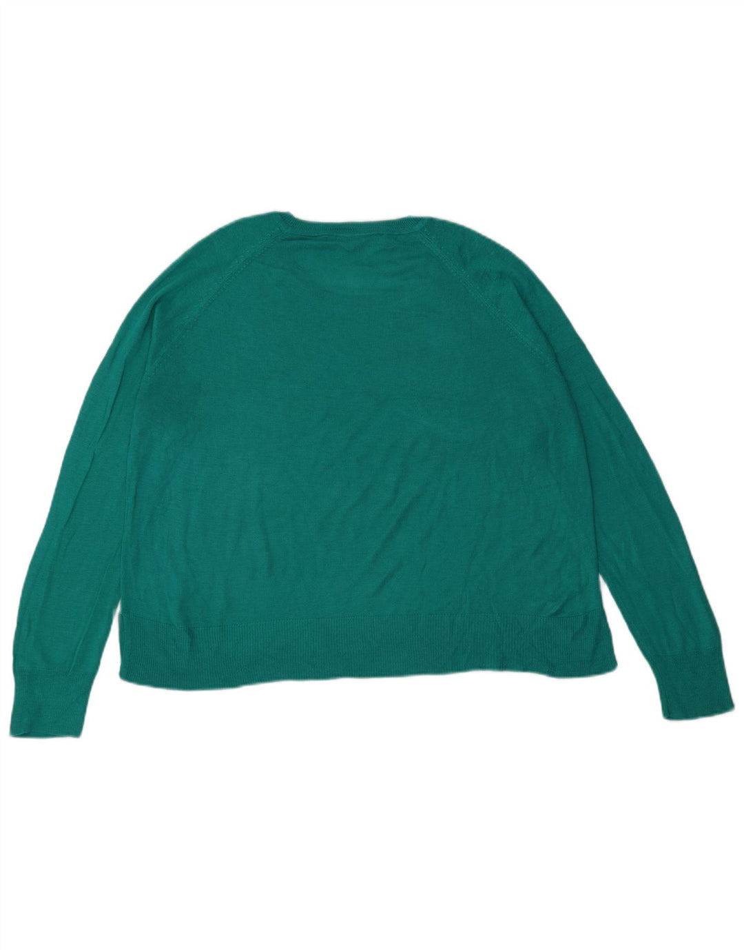 Maglione maglione oversize con scollo a barca da donna Zara UK 10 piccolo verde