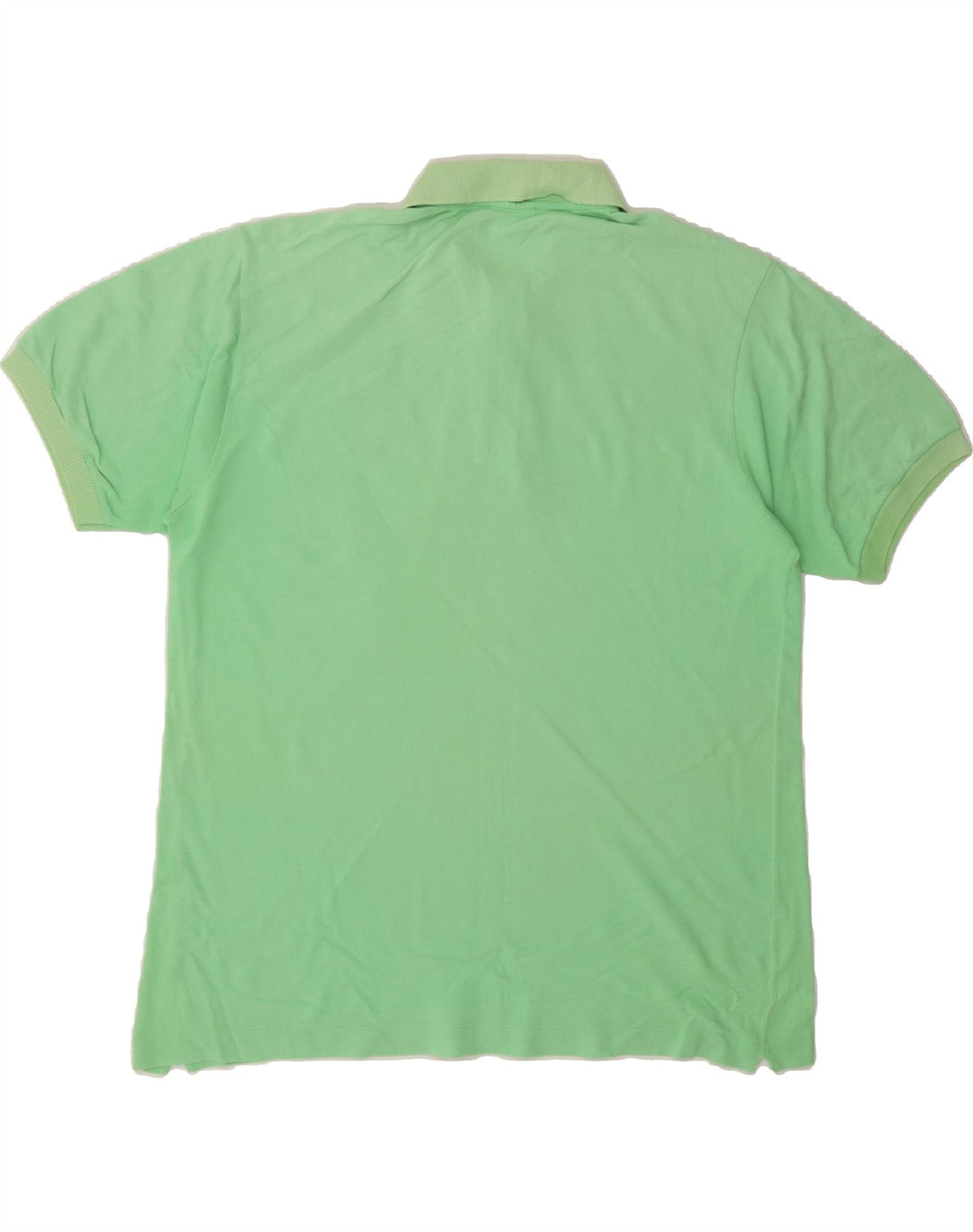 LACOSTE Mens Polo Shirt Size 5 Large Green Cotton Vintage Lacoste and Second-Hand Lacoste from Messina Hembry 