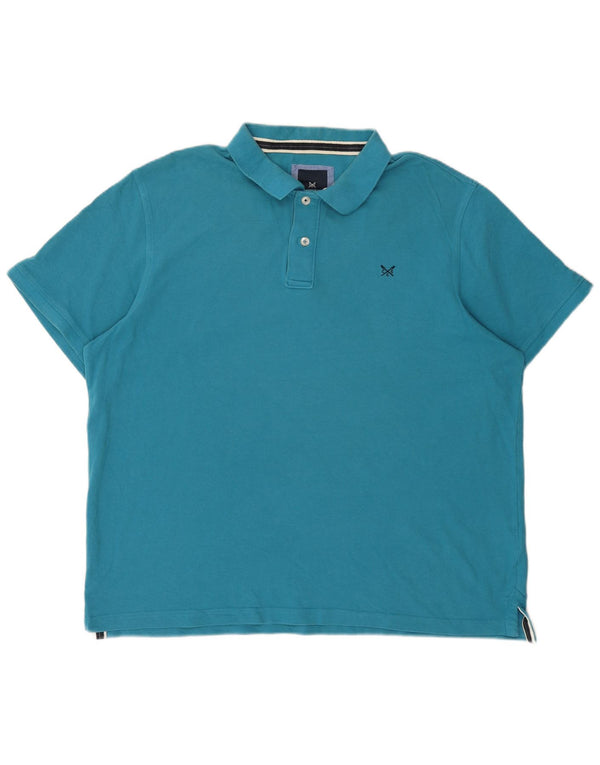 Crew Clothing Polo da uomo 2XL in cotone blu