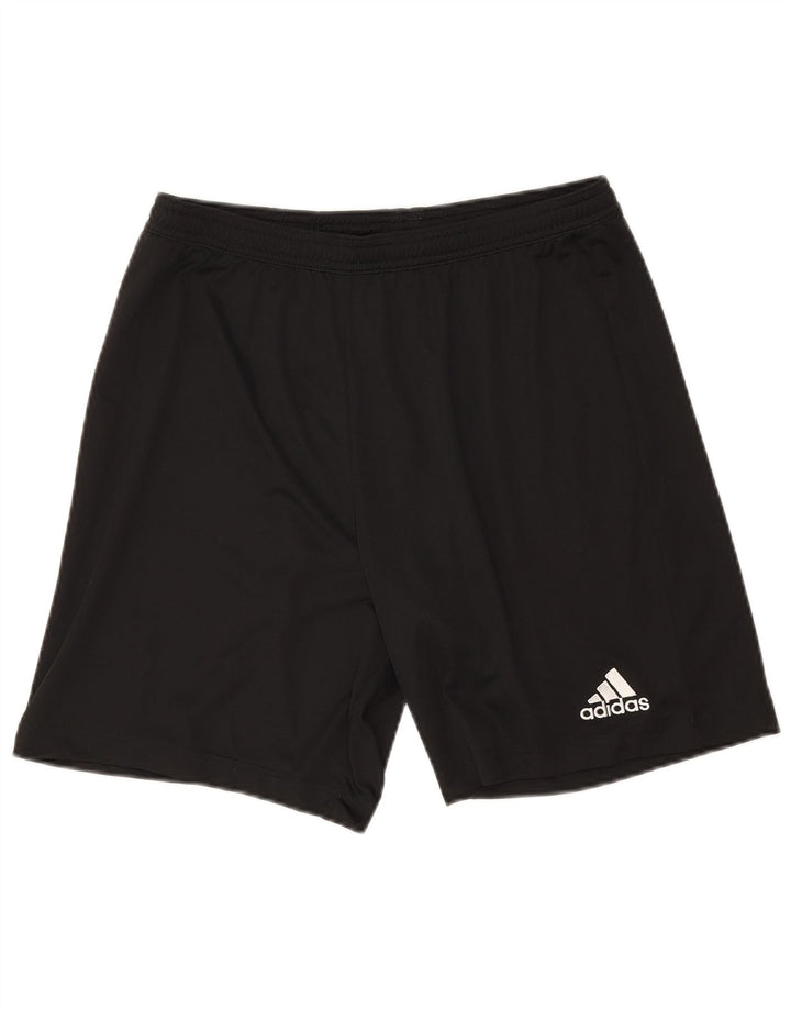 Pantaloncini sportivi Adidas Aeroready da uomo grandi in poliestere nero