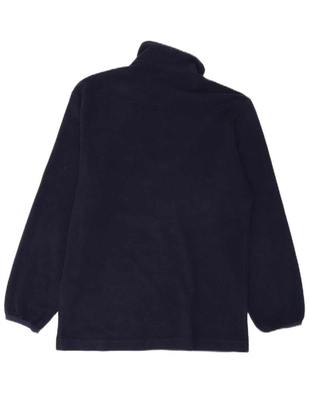 Maglione in pile da uomo FILA con zip e collo piccolo in poliestere blu navy