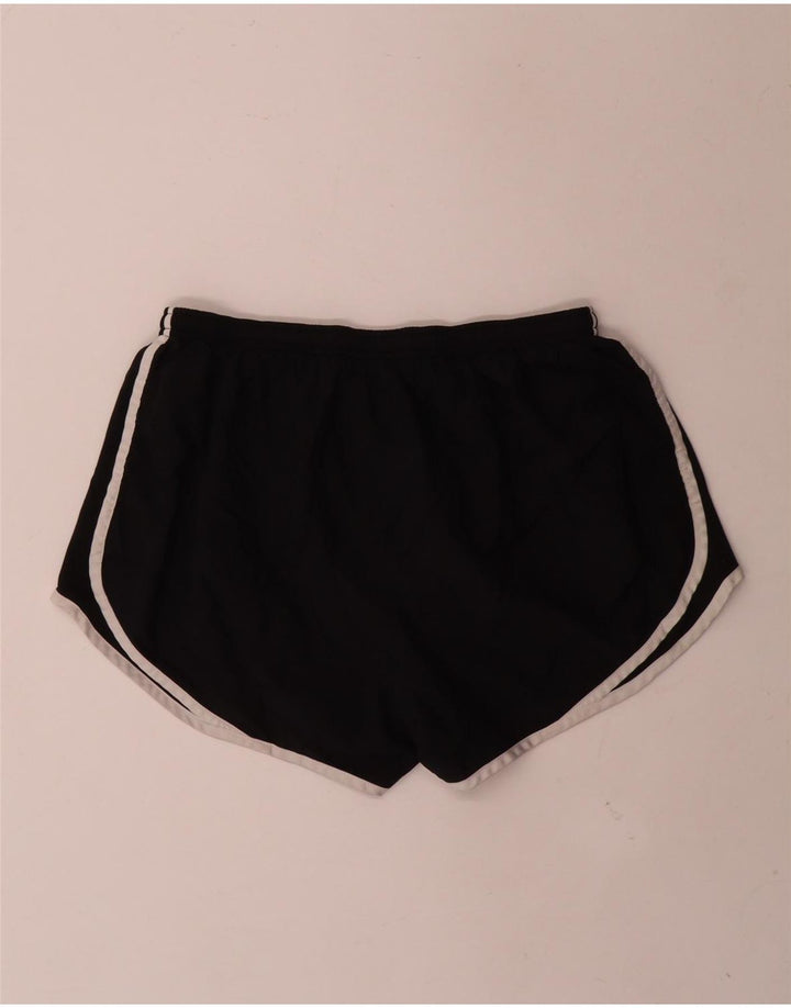 Pantaloncini sportivi Nike Dri Fit da donna UK 16 Large Nero Poliestere