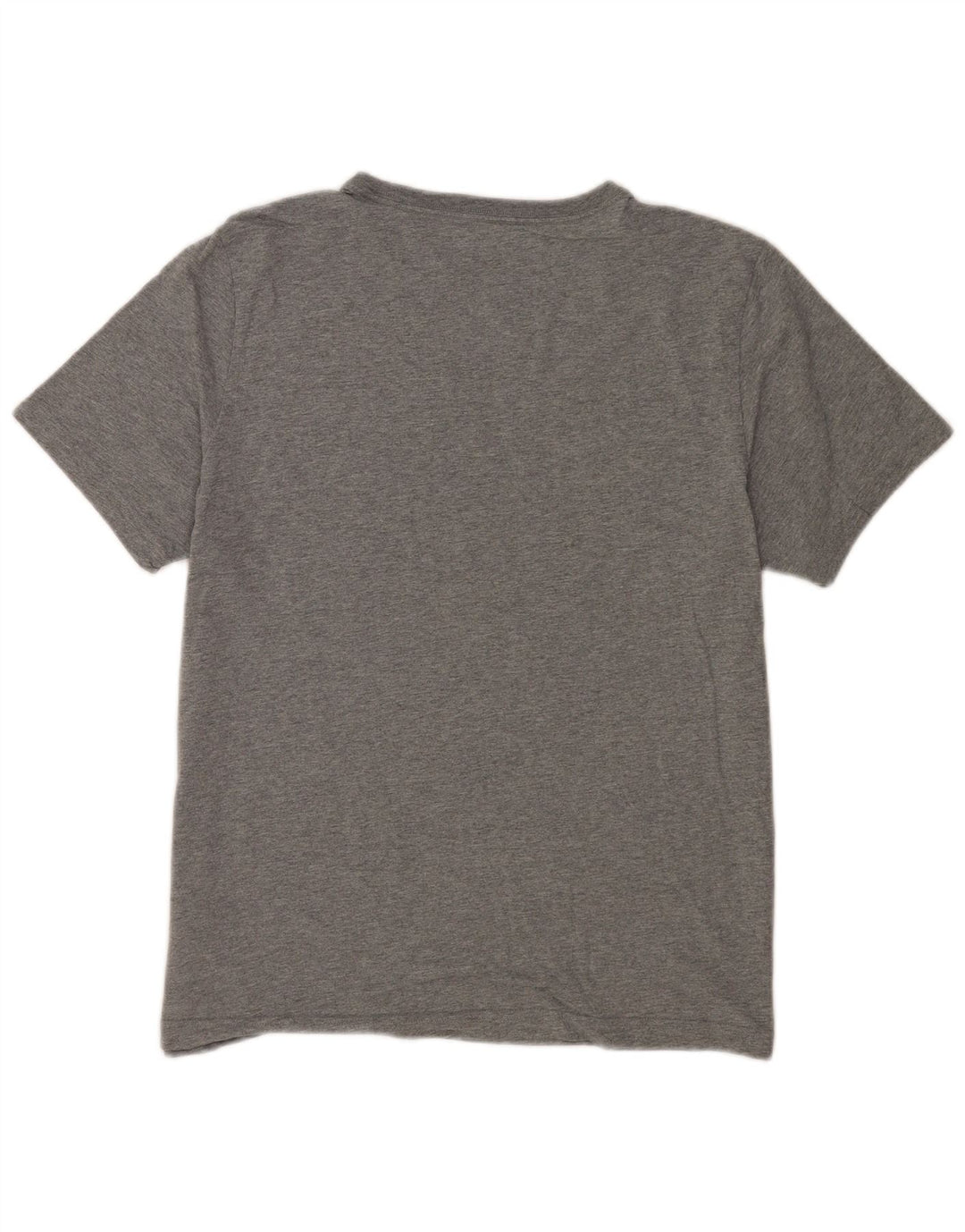T-shirt grafica da uomo Puma grande in cotone grigio