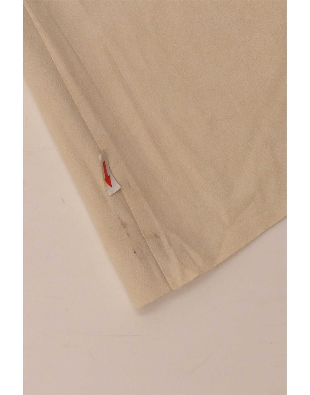 Minigonna Zara da donna in pelle scamosciata XS W24 Beige