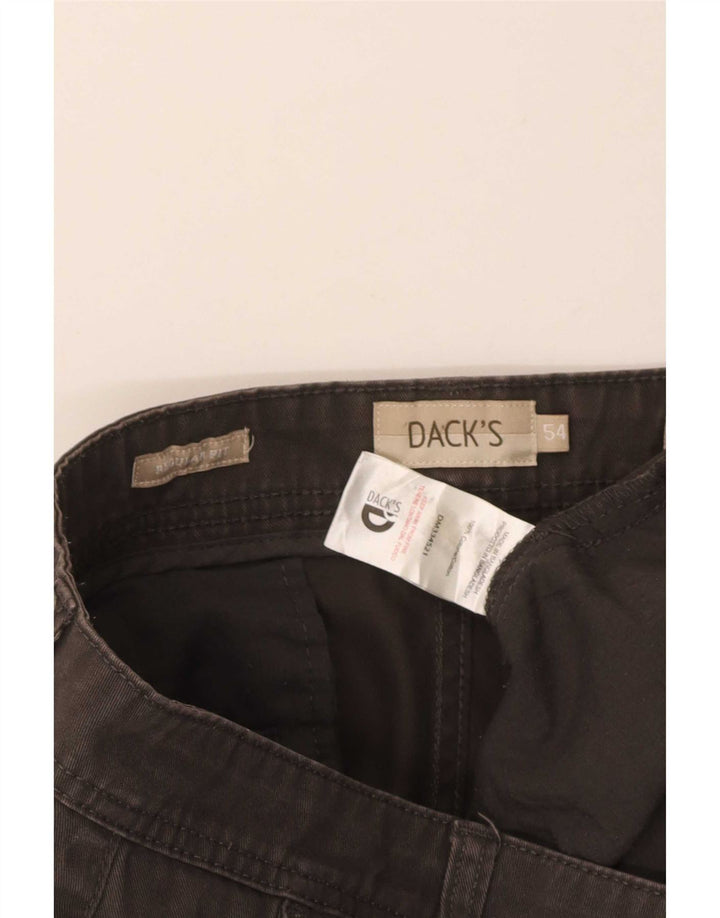 Pantaloncini chino vestibilità regolare da uomo di Dack IT 54 2XL W36 cotone marrone