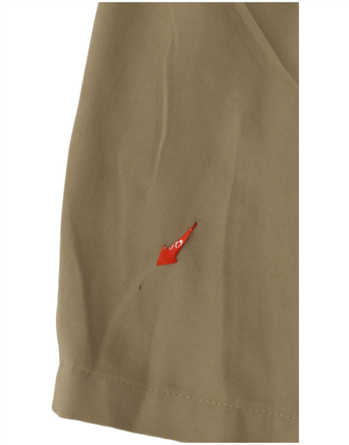 Pantaloncini chino da uomo Izod W38 XL poliestere beige