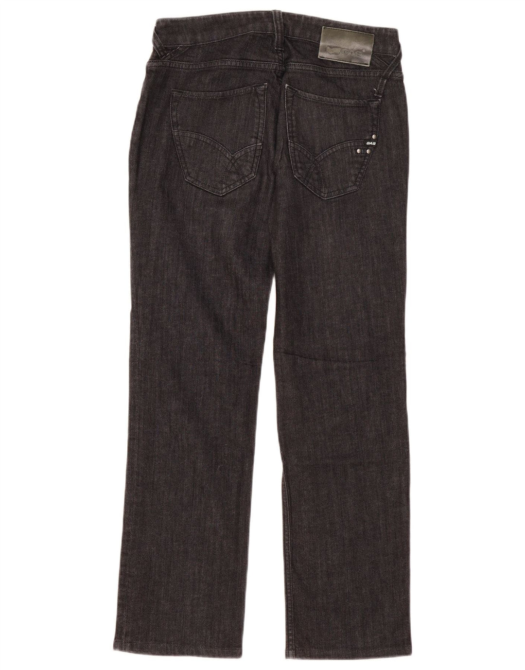Jeans dritti da donna Gas W30 L30 cotone grigio