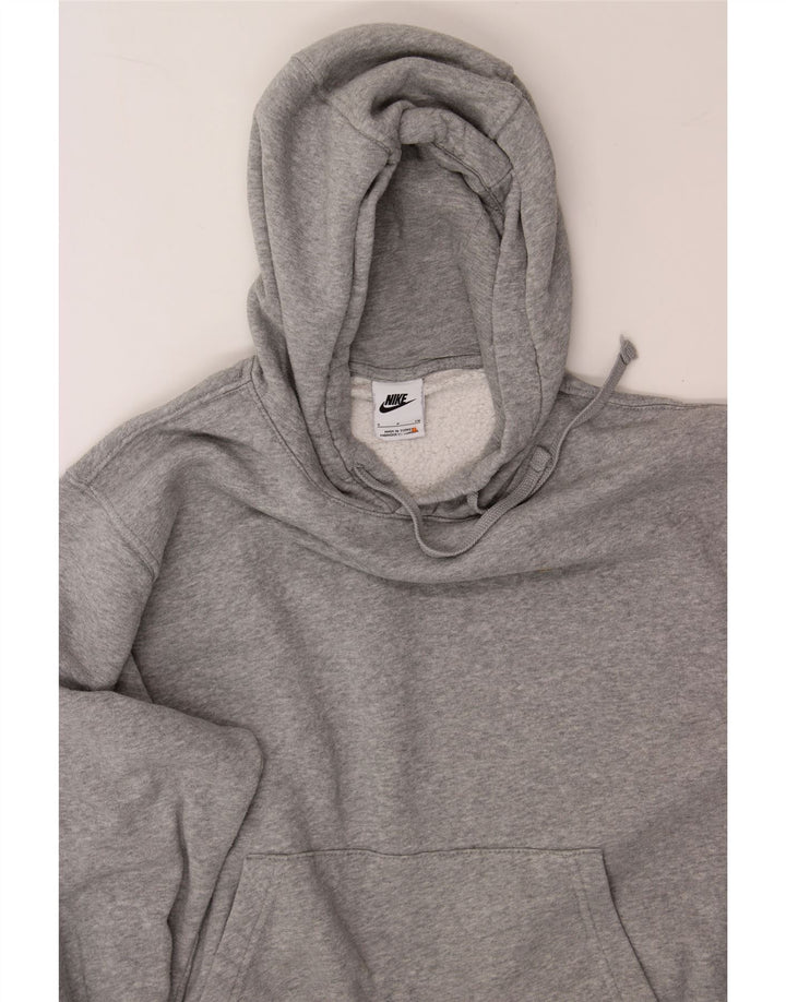 NIKE Mens Hoodie Jumper Small Grey Cotton Vintage Nike and Second-Hand Nike from Messina Hembry 