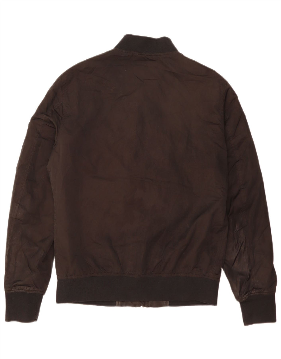 Giubbotto bomber da uomo Zara UK 38 poliestere color block medio nero