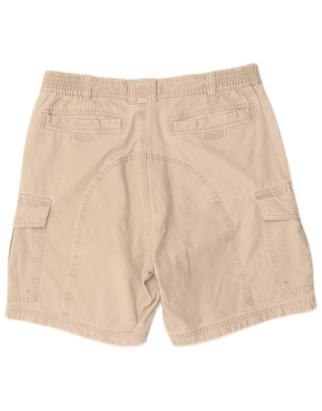 Pantaloncini cargo da uomo TIMBERLAND W34 Large in cotone beige
