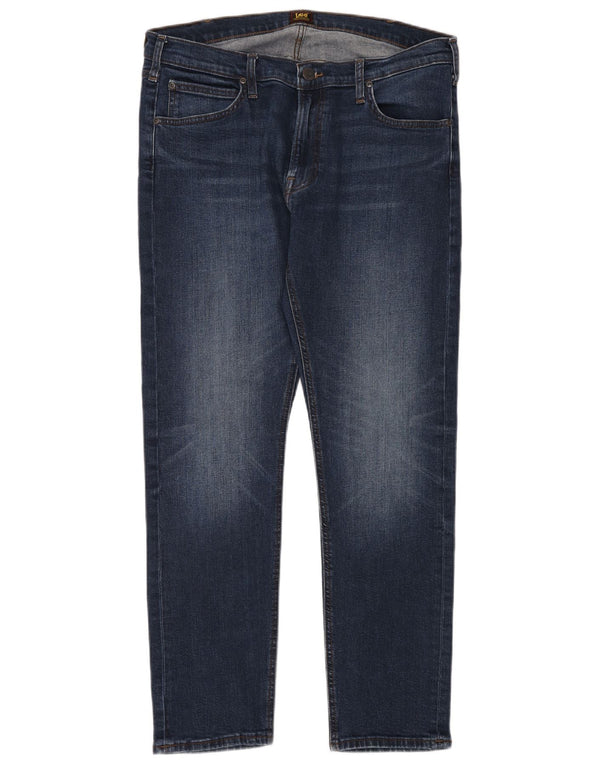 Jeans slim da uomo LEE W36 L32 in cotone blu navy