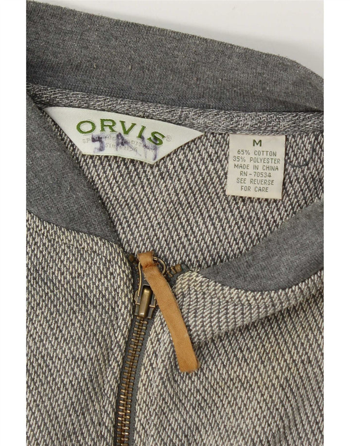 Giacca da ginnastica da uomo Orvis in cotone grigio medio