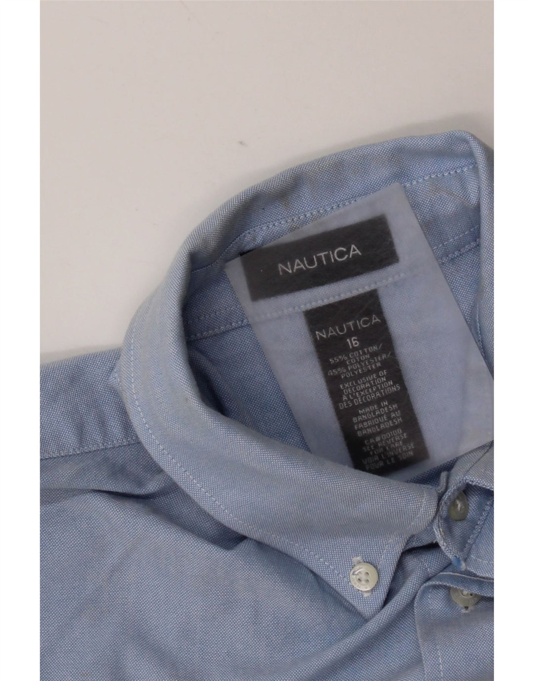 Maglia Nautica Bambino 15-16 Anni Cotone Blu