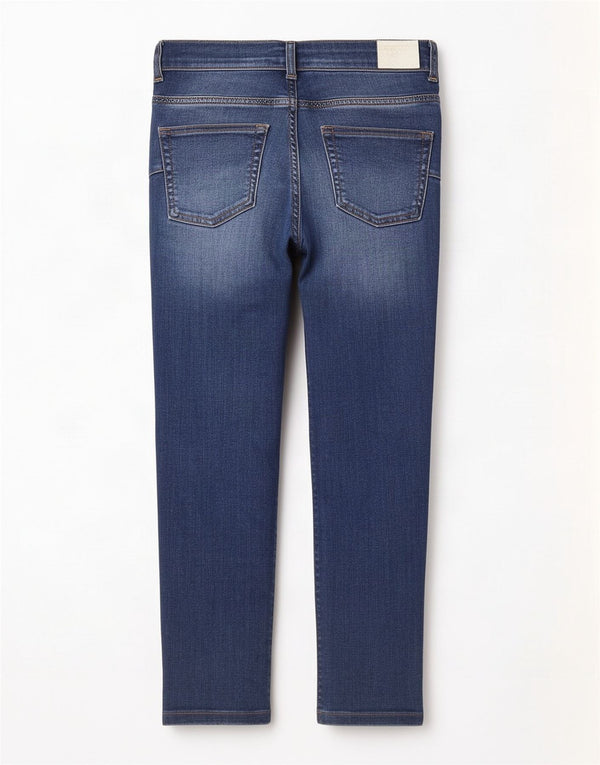 Jeans Cropped Donna Liu Jo W30 L26 Cotone Blu
