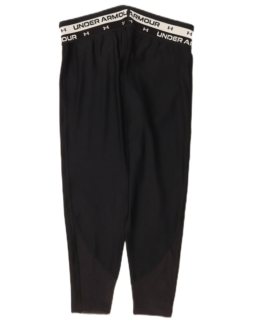 Leggings grafici per ragazze Under Armour 11-12 anni grande poliestere nero