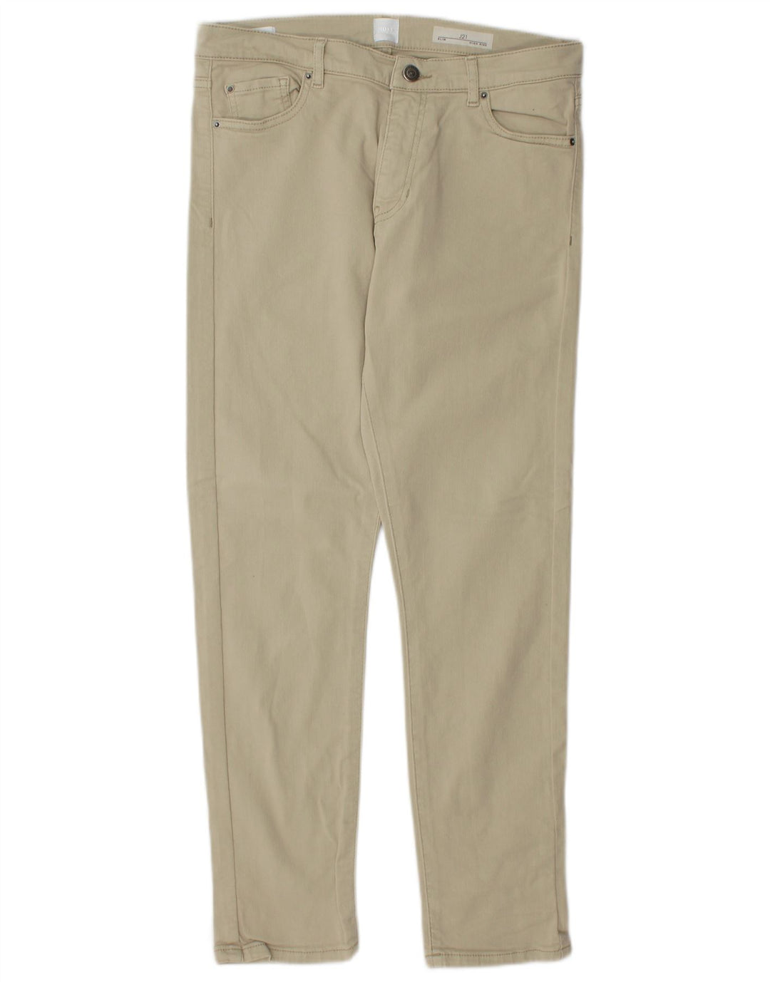 Jeans slim a vita alta HUGO BOSS da donna W29 L28 cotone verde