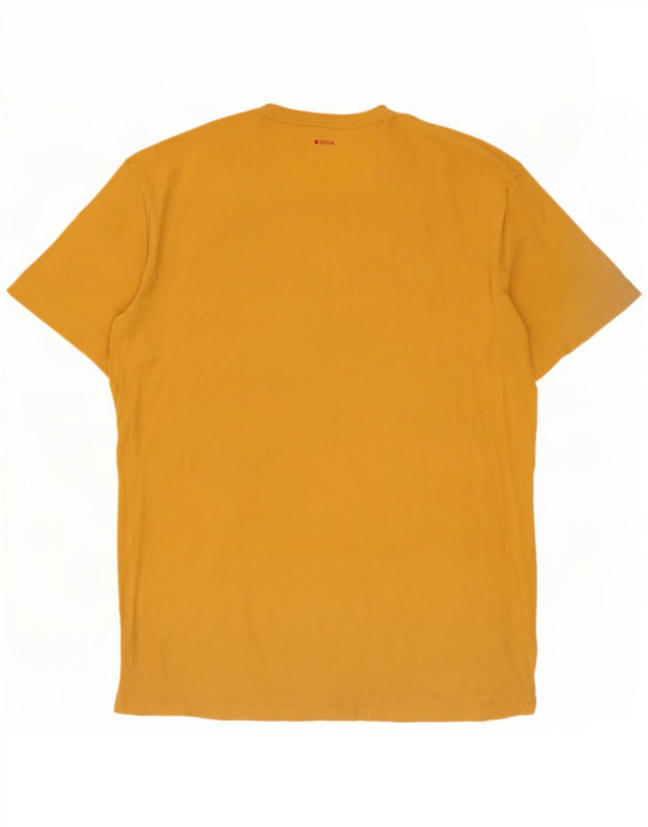 T-shirt grafica da uomo Hugo Boss Top XL gialla