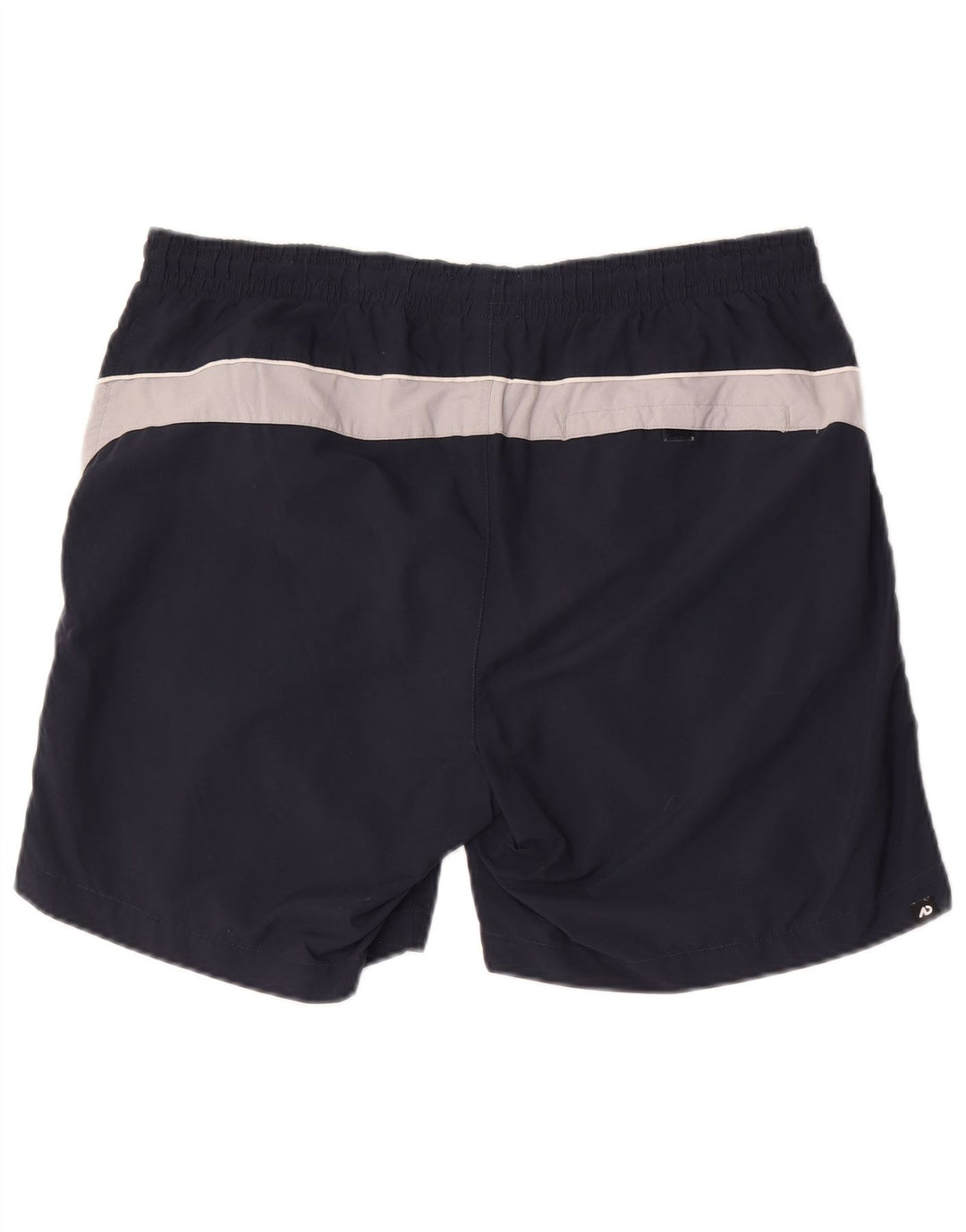 Pantaloncini da bagno da uomo Nike Large in nylon color block blu navy
