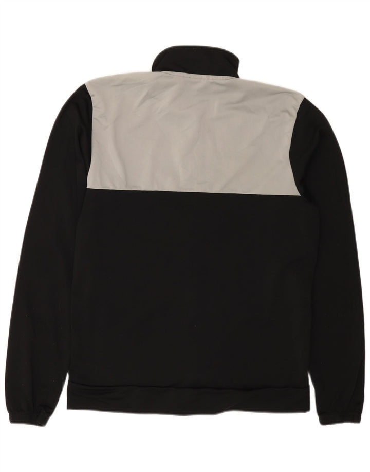 Giacca da tuta da uomo Adidas UK 40/42 Medium Nero Poliestere